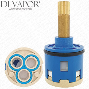 66mm 3-Way Diverter Cartridge 33mm Barrel Diameter with 28mm Spindle - 24 Spline