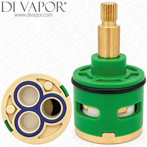 62mm 3-Way Diverter Cartridge 33mm Barrel Diameter with 25mm Spindle