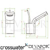 Crosswater GL114DNC Diagram