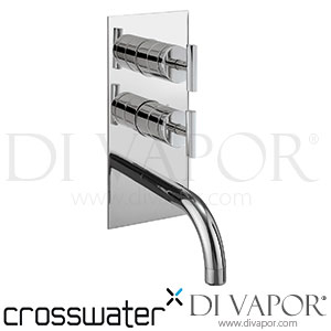 Crosswater GL1600RC Glide Thermostatic Shower Valve with Bath Spout and Diverter Spare Parts