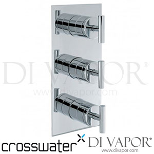 Crosswater GL3000RC Glide Thermostatic Shower Valve with 3 Way Diverter Spare Parts