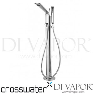Crosswater GL415FC Glide Bath Shower Mixer with Kit Floor Standing Tap Spare Parts