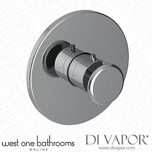 WOB Glam Thermostatic Shower Valve 1 Or 2 Outlets GLET020WOC.V West One Bathrooms Spare Parts