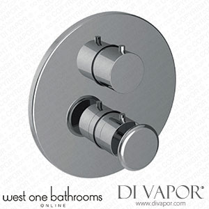 WOB Glam Thermostatic Shower Valve GLET022WOC.V West One Bathrooms Spare Parts