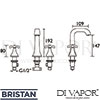 Bristan GLR 3HBAS C Mixer Spares-Diagram