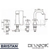 Bristan GLR 3HBF C Spare Diagram