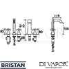 Bristan GLR 5HBSM C Mixer Spare Diagram