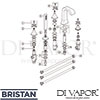 Bristan GLR 5HBSM C Mixer Spare Tech Diagram