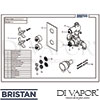 Bristan GLR SHCVO C Spare Tech Diagram