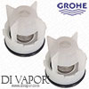 Grohe 0654400M Pair of Non-Return Check Valves - 06544 00M