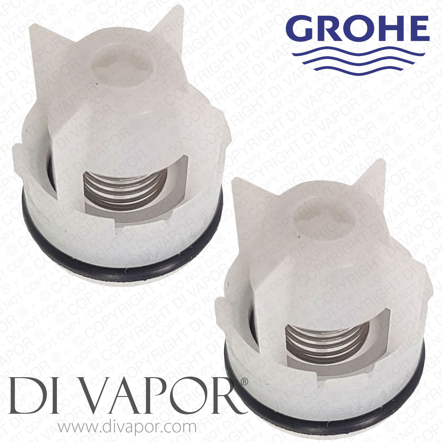 Grohe 0654400M Pair of NonReturn Check Valves 06544 00M