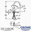 GROHE 32663001 Kitchen Tap