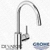 Grohe 32663001 Concetto Single Lever Mixer Kitchen Tap