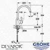 GROHE 32843000 Kitchen Tap