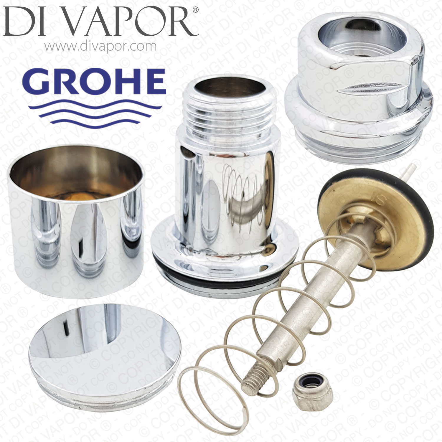 Grohe 47906000 Bath to Shower Diverter