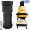 Grohe 49348000 Water Flow Cartridge and Adapter for Aquadimmer Valves