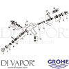 Grohe GR DV 102 Spare Tech Diagram