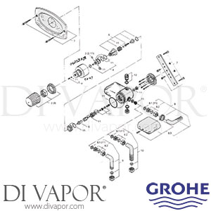 Grohe Neotherm Shower Spare Parts GR DV 106