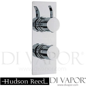 Hudson Reed Grace Twin Concealed Thermostatic Shower Valve With Diverter - Square Plate - GRA3207 Spare Parts