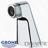 Grohe 12030000 Standing Union Attachment for Eurodisc and Costa Bath Mixer Taps 1/2 Inch x 3/4 Inch