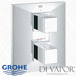 GROHE 19791000 Allure Brilliant Thermostatic Shower Mixer Valve