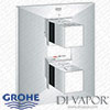 GROHE 19791000 Allure Brilliant Thermostatic Shower Mixer Valve