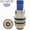 Grohe 47186000 3/4" Reverse Turbostat Thermostatic Cartridge for Grohtherm and THM Valves