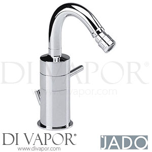 Jado IQ Single Lever One Taphole Bidet Mixer with Pop-Up Waste Spare Parts H2020AA GEN1