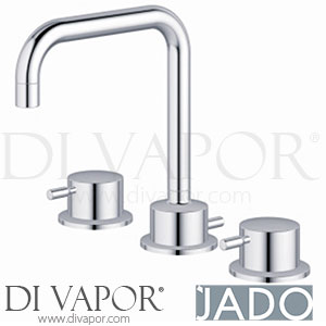 Jado H2022AA IQ Basin Mixer Tap - Round Handles - Spares
