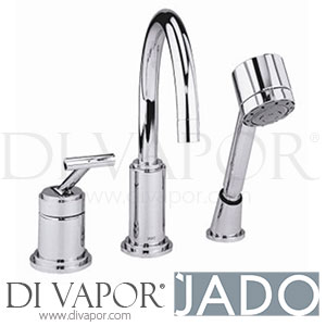Jado New Haven Single Lever Shower Mixer w/ Retractable Hand Shower Spare Parts H2457AA GEN1