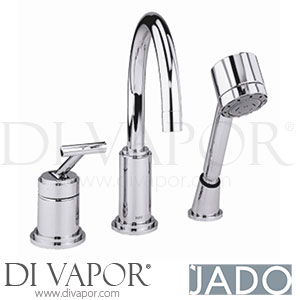 Jado H2457AA New Haven Single Lever Three Hole Bath Shower Mixer Spare Parts