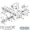 Jado H2564AA Spare Tech Diagram