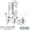 Jado H2573AA Mixer Spare Tech Diagram