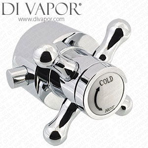 CVP Abacus Concealed Shower Valve Traditional Temperature Control Handle for ABSP-10-0004 Thermostatic Cartridge - H4B87 Compatible Spare
