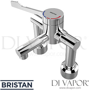 Bristan H64DMT2 Hospital Tap TMV3 Single Control Hospital Basin Mixer Tap (Deck Mounted) Spare Parts