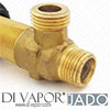 Jado H892654NU On/Off Left Side Deck Mounted Rough in Valve