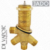 Jado-H892716NU Deck Mounted Diverter