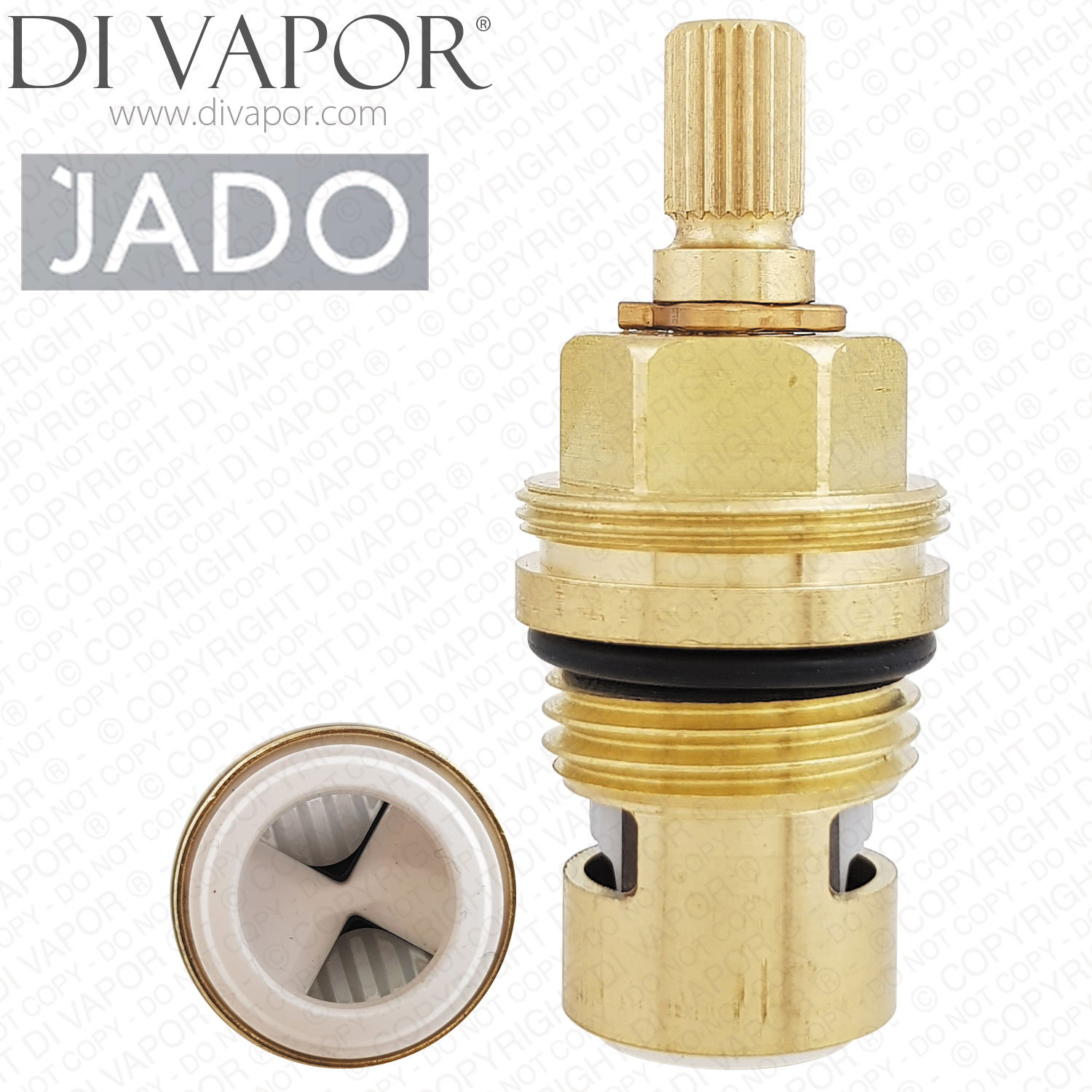 Jado H898462NU 1/2" Cartridge 1/4 AntiClockwise Close Turn