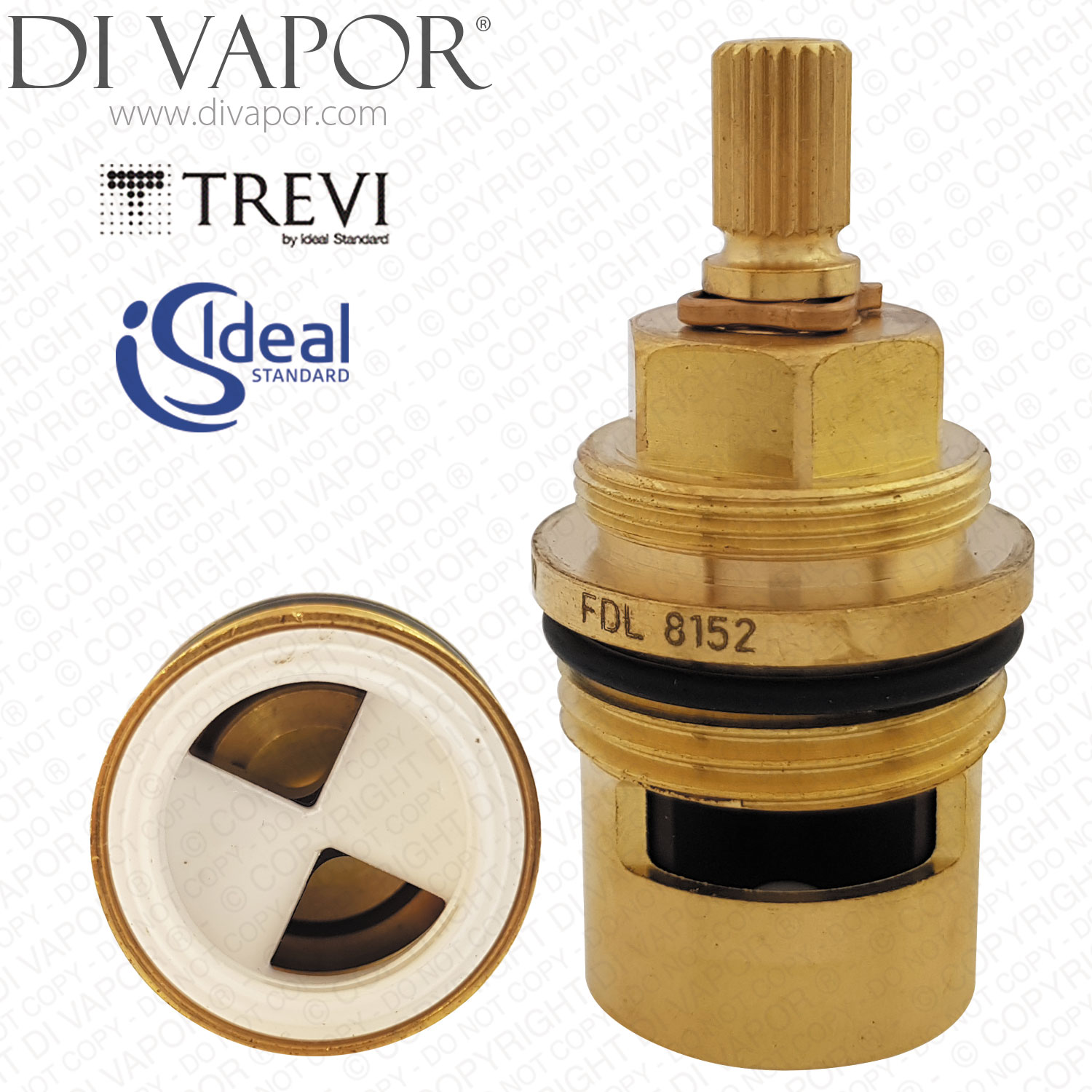 Jado H960001NU 3/4" Cartridge (Counter Clockwise On)