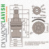 Homebase Lavish Hot Tap Cartridge Diagram