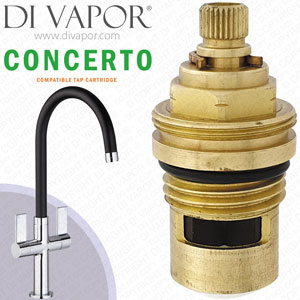 Homebase Concerto Black Cold Tap Cartridge