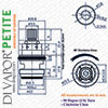 Homebase Petite Cold Tap Cartridge Diagram