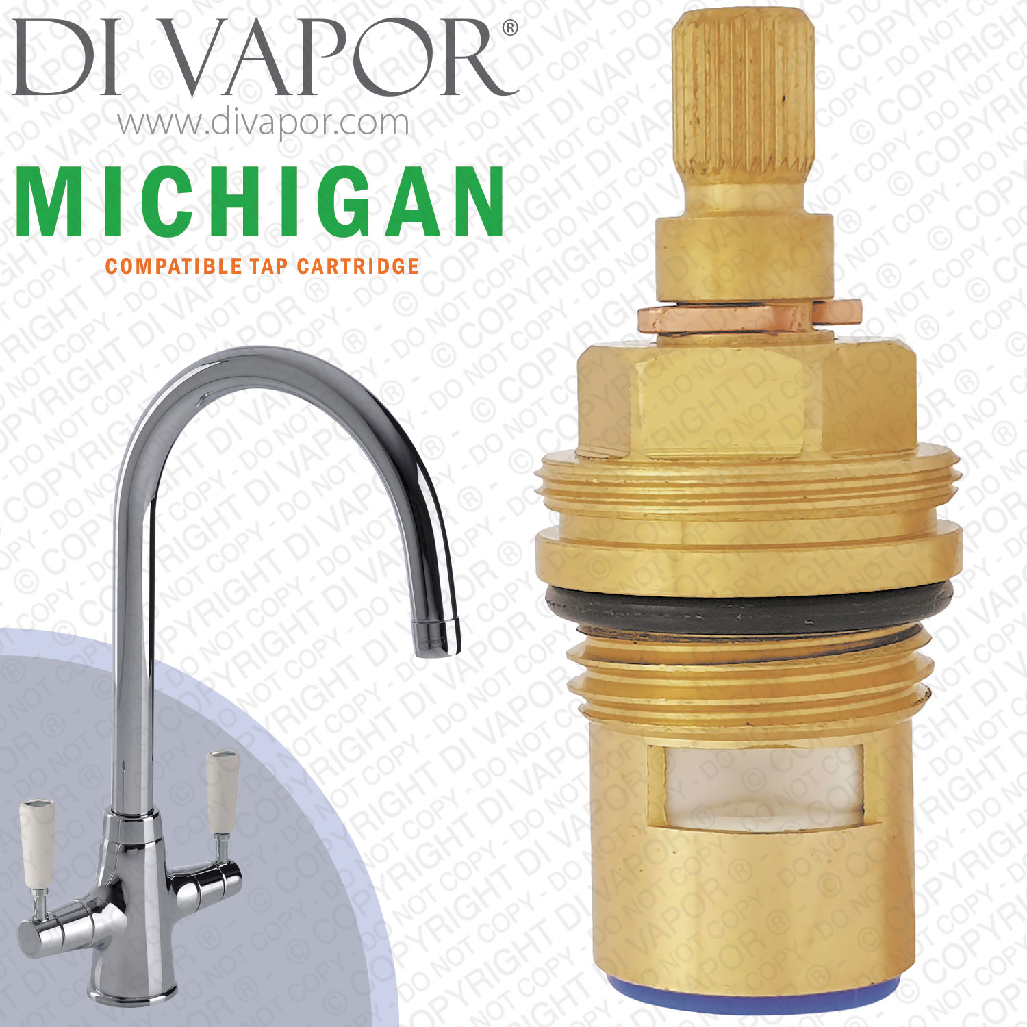 Homebase Michigan Cold Tap Cartridge Compatible Spare HB744346