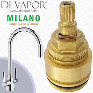 Homebase Milano Cold Tap Cartridge with Bush Compatible Spare - HB934646