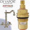 CAPLE Antique Traditional Dual Lever Hot Kitchen Tap Cartridge - ANT3/BN Compatible Spare - HC/ANT3/BN
