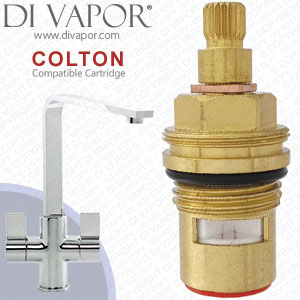 CAPLE Colton Dual Control Hot Kitchen Tap Cartridge - COL/CH Compatible Spare - HC/COL/CH