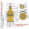 Caple Natick Puriti Tap Valves