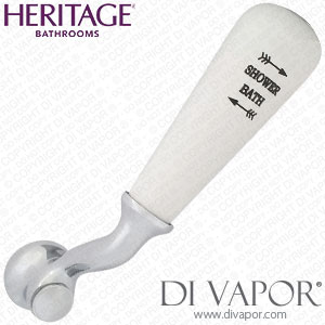 Heritage Bathrooms HD037FBCPB Diverter Handle Chrome for TDC