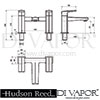 Hudson Reed Hardy Bath Tap Filler Dimensions