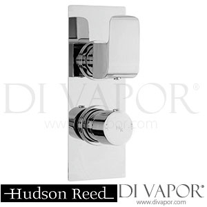 Hudson Reed Hero Twin Concealed Thermostatic Shower Valve With Diverter - Square Plate Spare Parts
